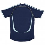 Günstige Fußballtrikots Argentinien 2006 Retro Auswärtstrikot Kurzarm